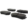 Centric 106.07350 Disc Brake Pad Set Posi Quiet Extended Wear Brake Pads with Shims and Hardware