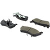 Centric 301.08750 Disc Brake Pad Set Centric Premium Ceramic Brake Pads with Shims and Hardware