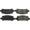 Centric 106.07700 Disc Brake Pad Set Posi Quiet Extended Wear Brake Pads with Shims and Hardware