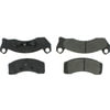 Centric 300.04310 Disc Brake Pad Set Centric Premium Semi-Metallic Brake Pads with Shims and Hardware