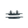 106.09340 by CENTRIC - Posi Quiet Extended Wear Brake Pads with Shims and Hardware