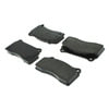 Centric 106.09680 Disc Brake Pad Set Posi Quiet Extended Wear Brake Pads with Shims and Hardware