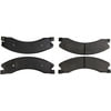 Centric 106.15650 Disc Brake Pad Set Posi Quiet Extended Wear Brake Pads with Shims and Hardware