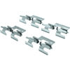 Centric 300.08650 Disc Brake Pad Set Centric Premium Semi-Metallic Brake Pads with Shims and Hardware