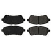 Centric 106.14540 Disc Brake Pad Set Posi Quiet Extended Wear Brake Pads with Shims and Hardware