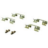 Centric 300.07210 Disc Brake Pad Set Centric Premium Semi-Metallic Brake Pads with Shims and Hardware
