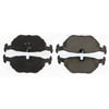 Centric 301.06920 Disc Brake Pad Set Centric Premium Ceramic Brake Pads with Shims and Hardware