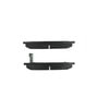 Centric 300.04650 Disc Brake Pad Set Centric Premium Semi-Metallic Brake Pads with Shims and Hardware