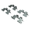 Centric 300.08130 Disc Brake Pad Set Premium Semi-Metallic Brake Pads with Shims and Hardware