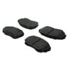 Centric 106.05510 Disc Brake Pad Set Posi Quiet Extended Wear Brake Pads with Shims and Hardware