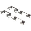 Centric 301.09740 Disc Brake Pad Set Centric Premium Ceramic Brake Pads with Shims and Hardware
