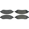 Centric 300.10680 Disc Brake Pad Set Centric Premium Semi-Metallic Brake Pads with Shims and Hardware