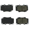 Centric 106.05020 Disc Brake Pad Set Posi Quiet Extended Wear Brake Pads with Shims and Hardware