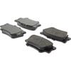 Centric 106.12120 Disc Brake Pad Set Posi Quiet Extended Wear Brake Pads with Shims and Hardware