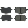 Centric 300.10280 Disc Brake Pad Set Centric Premium Semi-Metallic Brake Pads with Shims and Hardware