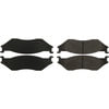 106.07770 by CENTRIC - Posi Quiet Extended Wear Brake Pads with Shims and Hardware