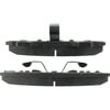 Centric 300.03690 Disc Brake Pad Set Centric Premium Semi-Metallic Brake Pads with Shims and Hardware