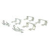 Centric 300.08820 Disc Brake Pad Set Premium Semi-Metallic Brake Pads with Shims and Hardware