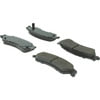 Centric 300.07290 Disc Brake Pad Set Centric Premium Semi-Metallic Brake Pads with Shims and Hardware