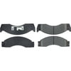 Centric 106.04110 Disc Brake Pad Set Posi Quiet Extended Wear Brake Pads with Shims and Hardware