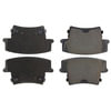 Centric 301.10570 Disc Brake Pad Set Centric Premium Ceramic Brake Pads with Shims and Hardware