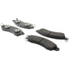 Centric 106.04120 Disc Brake Pad Set Posi Quiet Extended Wear Brake Pads with Shims and Hardware
