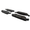 Centric 106.15080 Disc Brake Pad Set Posi Quiet Extended Wear Brake Pads with Shims and Hardware
