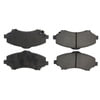 Centric 301.12730 Disc Brake Pad Set Centric Premium Ceramic Brake Pads with Shims and Hardware