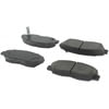 Centric 106.04650 Disc Brake Pad Set Posi Quiet Extended Wear Brake Pads with Shims and Hardware