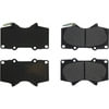 106.09760 by CENTRIC - Posi Quiet Extended Wear Brake Pads with Shims and Hardware