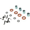 Centric 301.01540 Disc Brake Pad Set Centric Premium Ceramic Brake Pads with Shims and Hardware