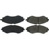 Centric 106.07970 Disc Brake Pad Set Posi Quiet Extended Wear Brake Pads with Shims and Hardware