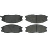 Centric 300.08640 Disc Brake Pad Set Centric Premium Semi-Metallic Brake Pads with Shims and Hardware