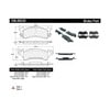 Centric 106.00520 Disc Brake Pad Set Posi Quiet Extended Wear Brake Pads with Shims and Hardware
