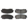 Centric 301.10560 Disc Brake Pad Set Centric Premium Ceramic Brake Pads with Shims and Hardware