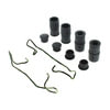 Centric 300.08430 Disc Brake Pad Set Centric Premium Semi-Metallic Brake Pads with Shims and Hardware