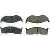 Centric 300.07300 Disc Brake Pad Set Centric Premium Semi-Metallic Brake Pads with Shims and Hardware