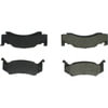 Centric 106.01230 Disc Brake Pad Set Posi Quiet Extended Wear Brake Pads with Shims and Hardware