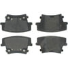 Centric 300.10571 Disc Brake Pad Set Centric Premium Semi-Metallic Brake Pads with Shims and Hardware