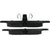 Centric 300.10611 Disc Brake Pad Set Centric Premium Semi-Metallic Brake Pads with Shims and Hardware