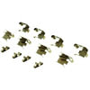 Centric 300.07010 Disc Brake Pad Set Centric Premium Semi-Metallic Brake Pads with Shims and Hardware