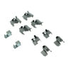300.10090 by CENTRIC - Centric Premium Semi-Metallic Brake Pads with Shims and Hardware