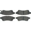 Centric 300.11000 Disc Brake Pad Set Centric Premium Semi-Metallic Brake Pads with Shims and Hardware