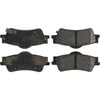 Centric 300.13520 Disc Brake Pad Set Premium Semi-Metallic Brake Pads with Shims and Hardware