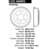 Centric 122.46001 Brake Drum Centric Premium Brake Drum