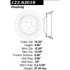 122.62010 by CENTRIC - Centric Premium Brake Drum