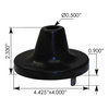 Automann M17455UB Hood Mount Bushing Hood Mount Bushing, Poly P3 hood bumper M17455UB for for Freightliner Cascadia series,