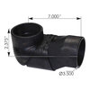 M554161 by AUTOMANN - International Intake Exhaust Elbow