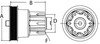 Horton 992022 Engine Cooling Fan Hub Drive Hub
