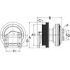 Horton 799074 Engine Cooling Fan Clutch CLUTCH*DM SE 21-REMAN,8K/6K GRV,190.5 OD